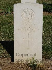 Salonika (Lembet Road) Military Cemetery - Barrie, J